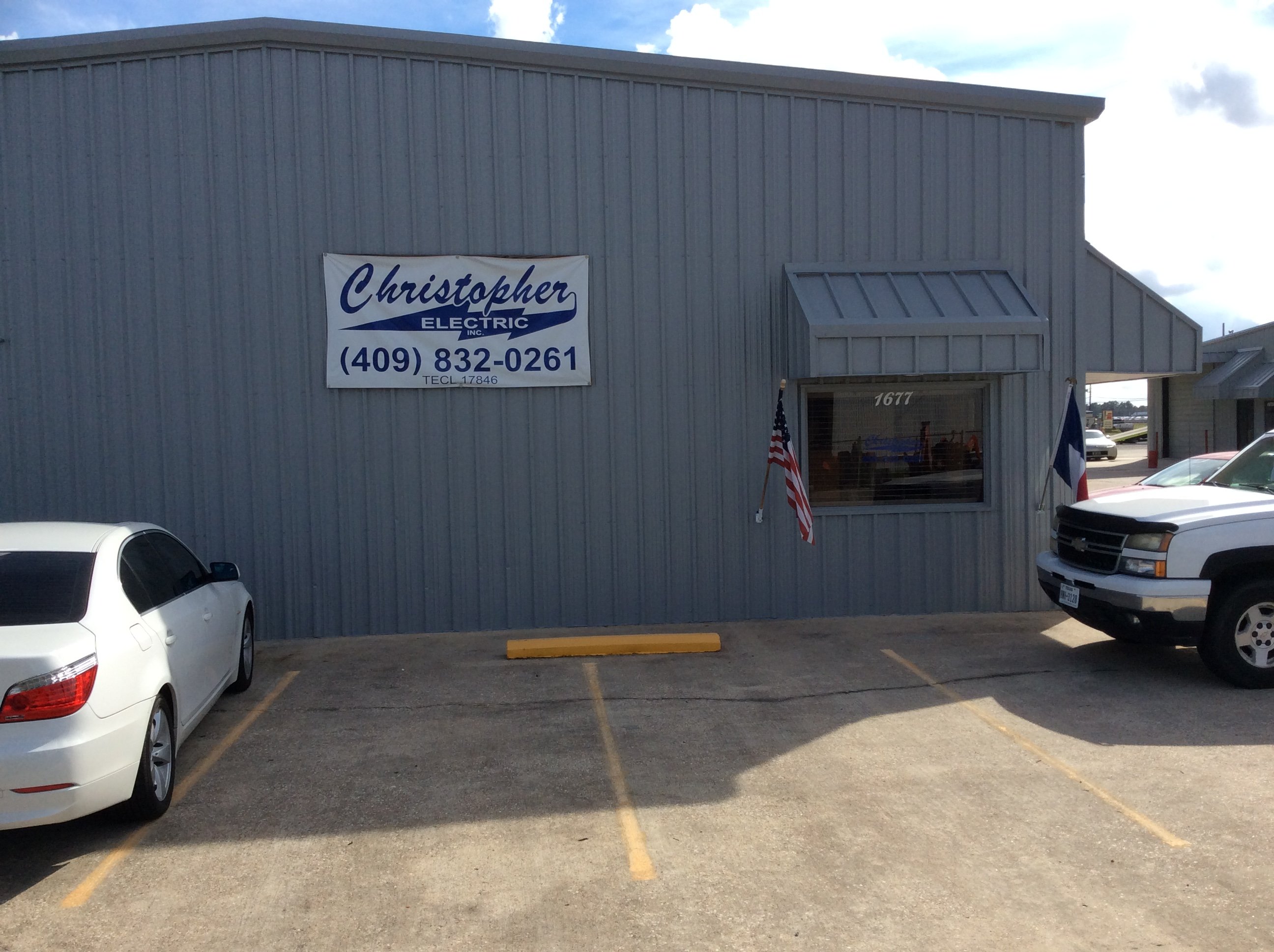 Christopher Electric Inc. Beaumont, TX 4098425020